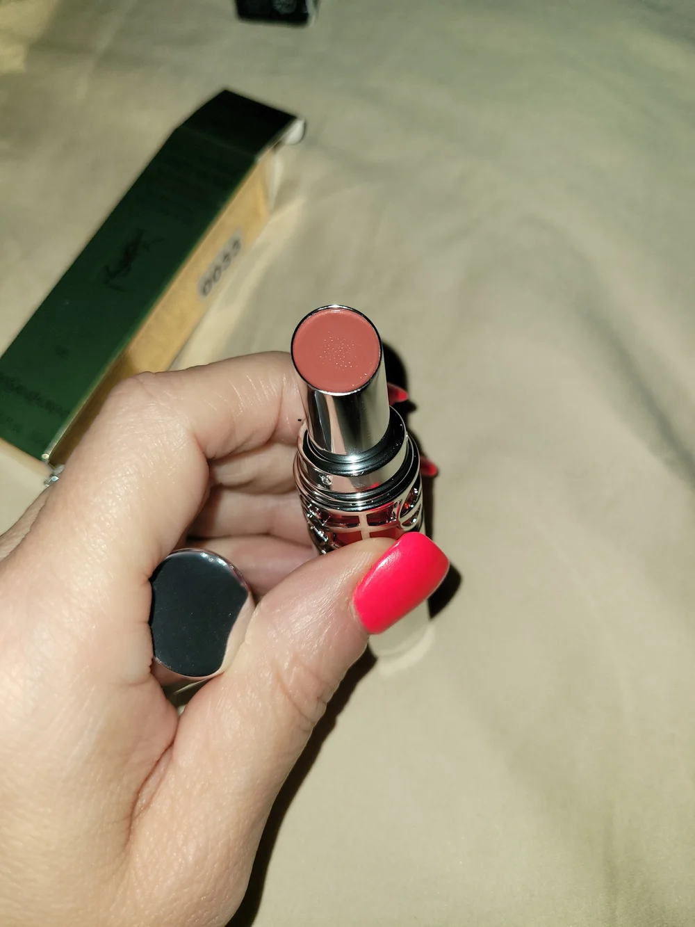(YSL) LoveShine Candy Glaze Lip Gloss Stick - Shade 16 Watermelon High FS
